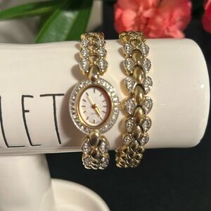 Women's Watch with Matching Bracelet